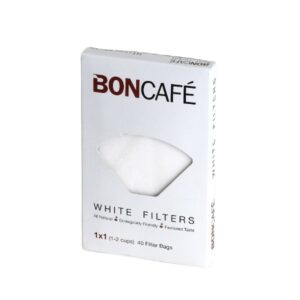 Boncafé Coffee Filter 1x1 White