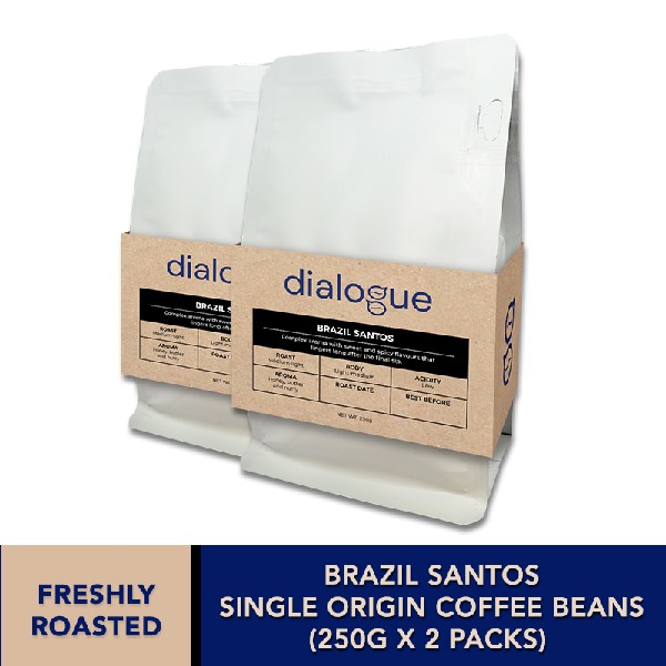 Dialogue Single Origin Brazil Santos Freshly Roasted Coffee Beans