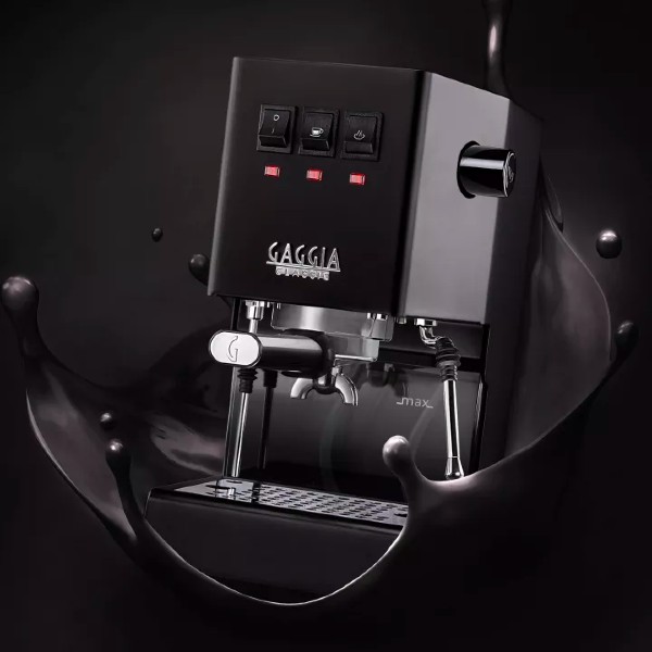 Gaggia New Classic Pro Made in Italy Coffee Machine Thunder Black