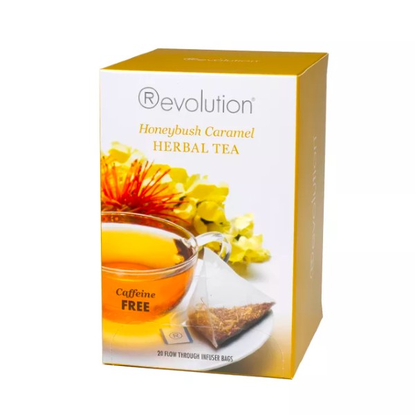 Revolution Honeybush Caramel Herbal Tea 20s