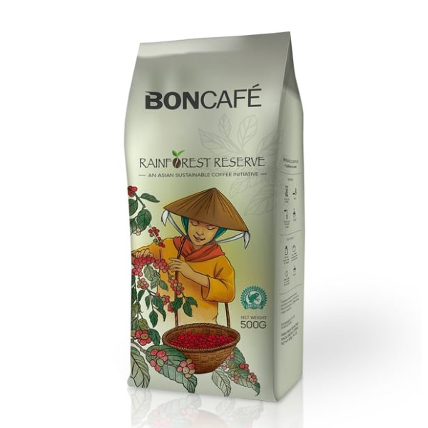 Boncafé Sustainable Coffee Rainforest Reserve 500g