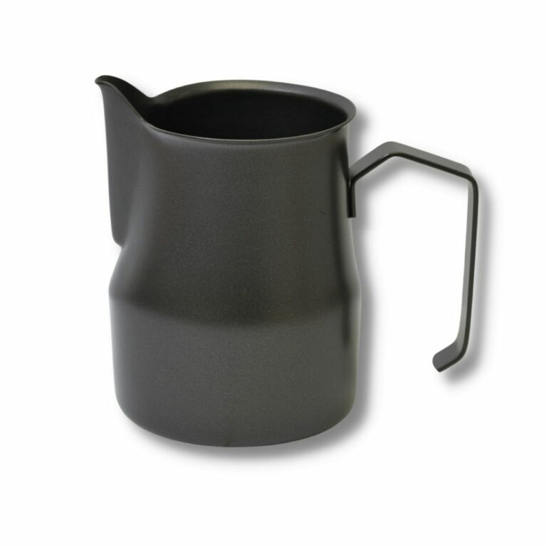 Barista Basics Colored Frothing Pitcher 12oz - Black