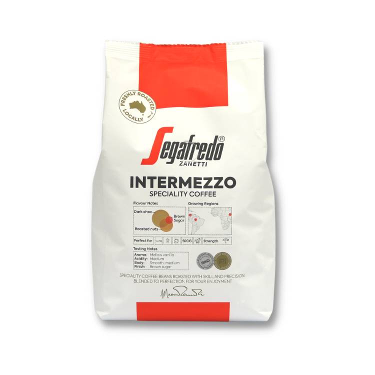 Segafredo Zanetti Intermezzo Speciality Coffee Beans Roasted in Australia